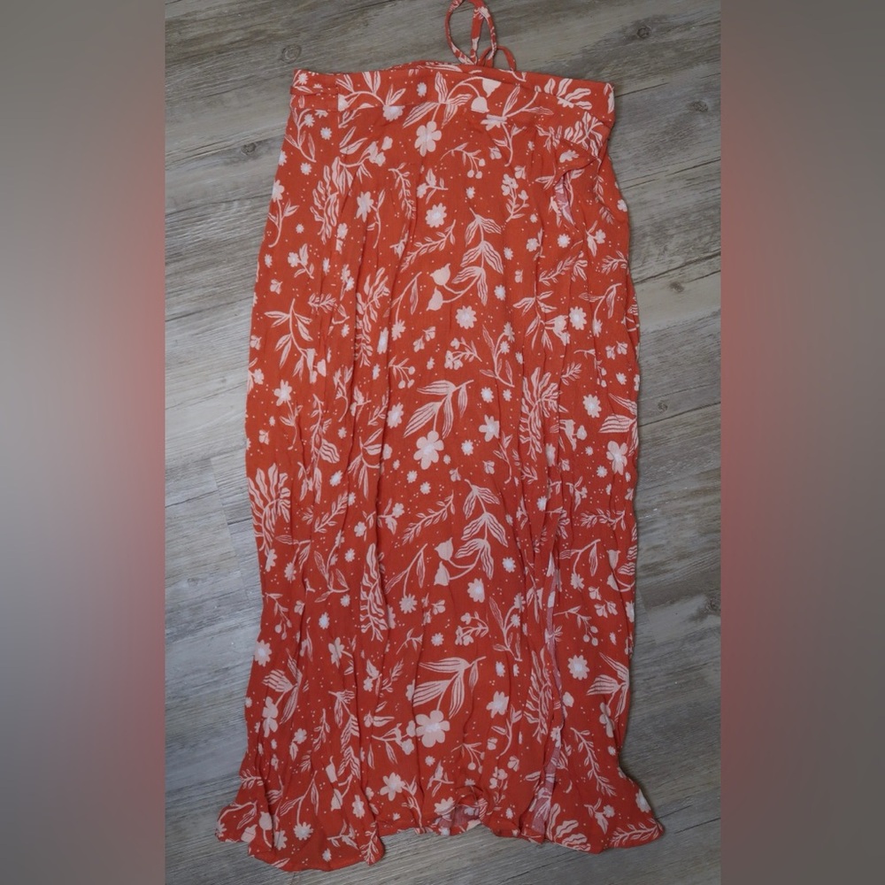 Eco Wrap Midi Skirt NWOT - Picture 3 of 5